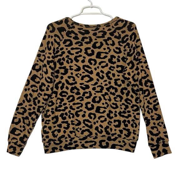 Buffalo David Bitton Women Sweater Leopard Print Soft Viscose Blend Cozy Small - Picture 5 of 10